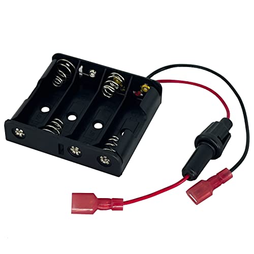 Durablow DC352 6V DC Battery Pack with Fuse Compatible with Dexen Fireplace Electronic IPI Pilot Ignition Control Module GM8K-1 (352-BP) DC352