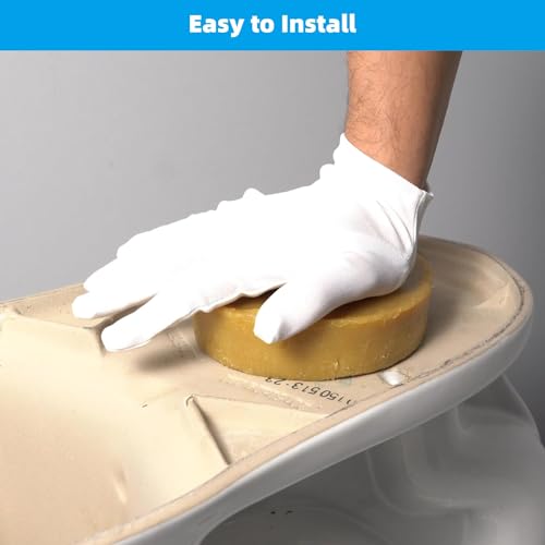 Hibbent 2 Pack Thick Wax Rings for Toilet - Fits 3-Inch & 4-Inch Waste Lines