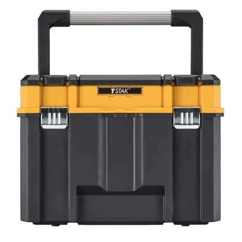 DeWalt TSTAK Deep Toolbox with Long Handle—Extra Large, Fixed Divider