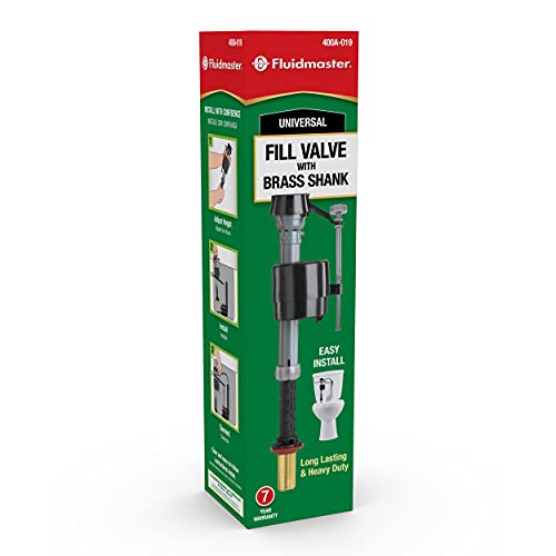 Fluidmaster 400A Brass Shank Universal Toilet Fill Valve - No Size