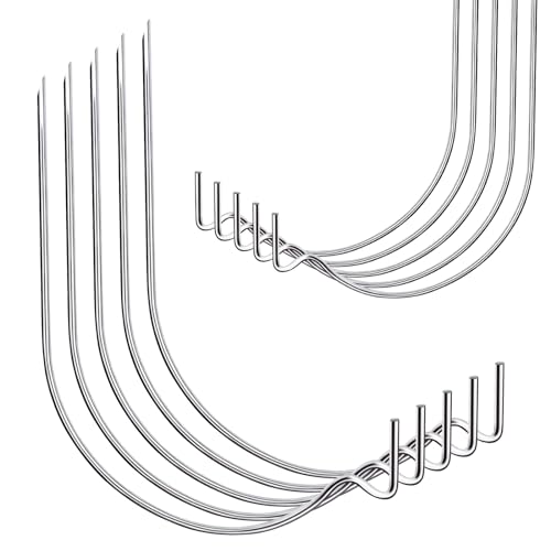 30pcs Silver Wall Picture Hooks Drywall Hangers for Art Mirrors Shelves
