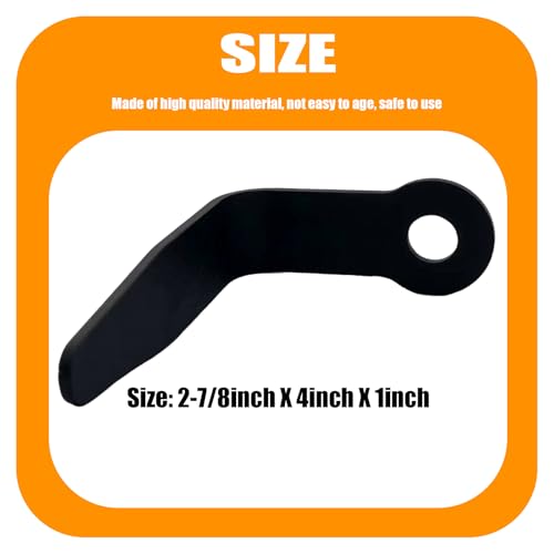 PC0350 Pneumatic Tool "L" Shaped Rafter Hook Compatible with Senco PC0350 Hook Belt Nail Guns with 1/4" NPT Air Fitting (Aluminum)