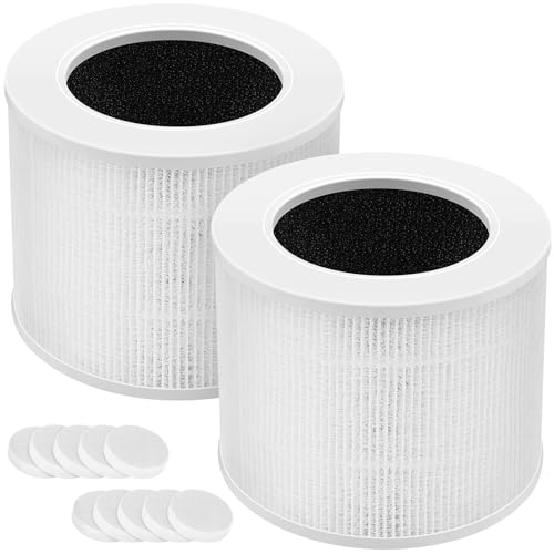 Cabiclean 2-Pack Replacement Filter for Levoit Core Mini & Mini-P Air Purifiers