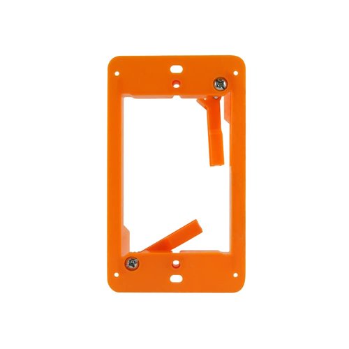 Construct Pro Slim Single Gang Open Back Low Voltage Bracket, Each