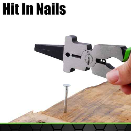 Grip 9" Multi-Purpose Mig Welding Pliers - Carbon Steel - Spring Loaded - Trimming Mig Wire, Holding Mig Tips or Nozzles, Removing Splatter - Home, Garage, Workshop