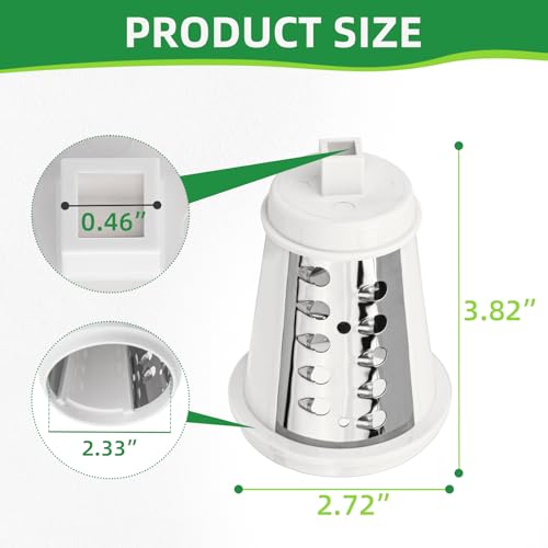 Shred Cone Replacement for Presto Salad Shooter 02910 02980 – PROSOCOOL