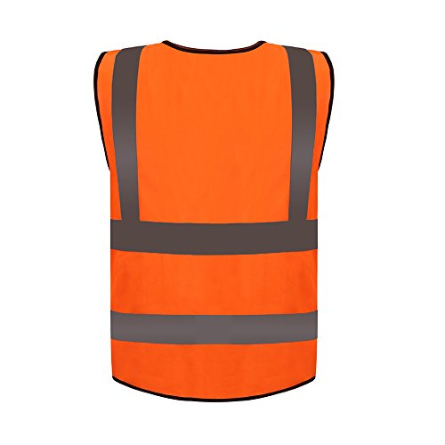 zojo High Visibility Reflective Vests,Adjustable Size,Lightweight Mesh Fabric, Wholesale Safety Vest for Outdoor Works
