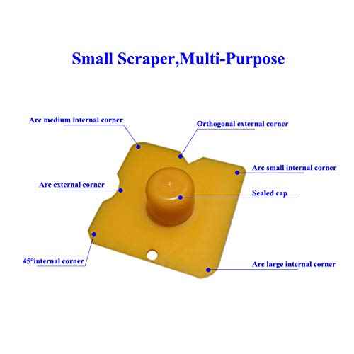 30-Pcs Caulk nozzles for caulking Gun and 2-Pcs Multi-Purpose Scraper, 32-Pack