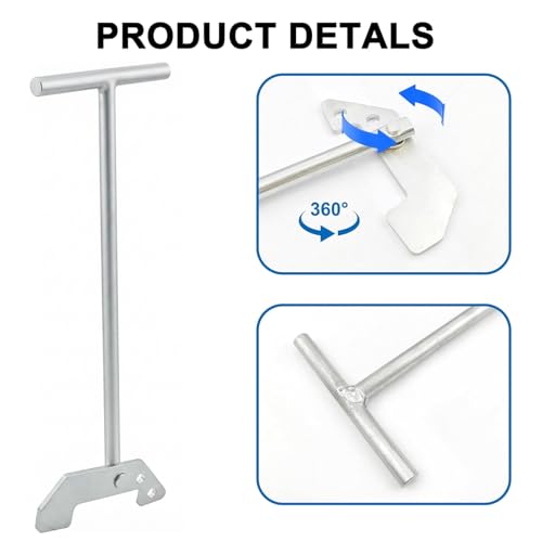 Garbage Disposal Unjamming Wrench Compatible with Waste King, Moen, InSinkErator - Kitchen Sink Clog Remover Tool