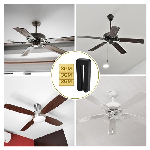 Ceiling Fan Blade Balancing Kit with Metal Weights & Clips - 4 Sets