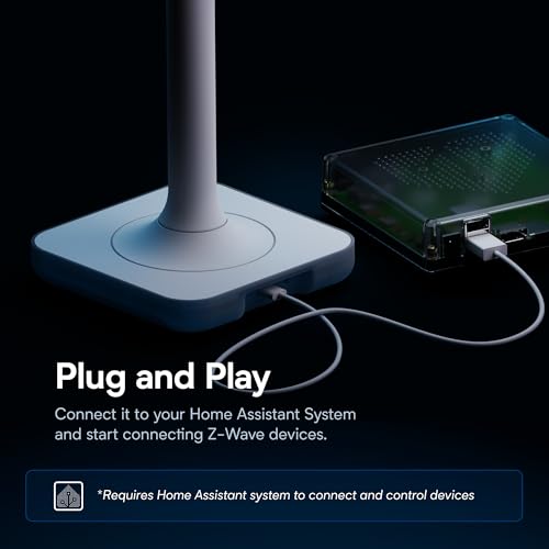 Nabu Casa Z-Wave Antenna for Home Assistant - Long Range, Certified 800-Series