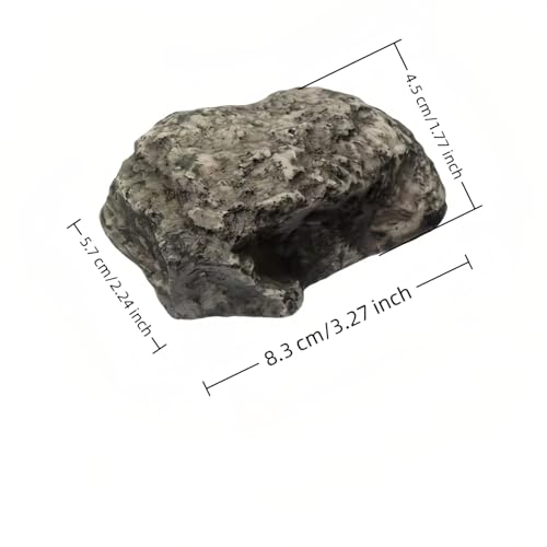 Weatherproof Fake Rock Key Hider - Discreet Outdoor Security Container