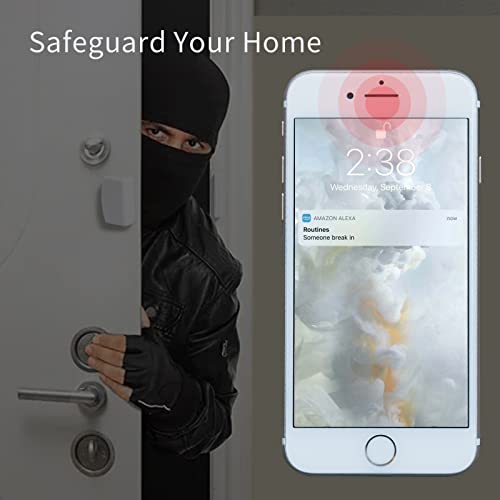 ThirdReality Zigbee Contact Sensor - Door & Window Monitor, Home Automation, Hub Required, Version: Door Sensor