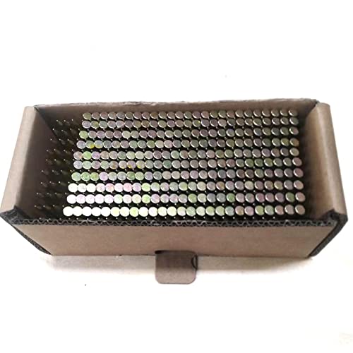 BHTOP 3 Inch Framing Nails 21 Degree EG Plastic Collated Nails 500 Count - For Framing Nailer