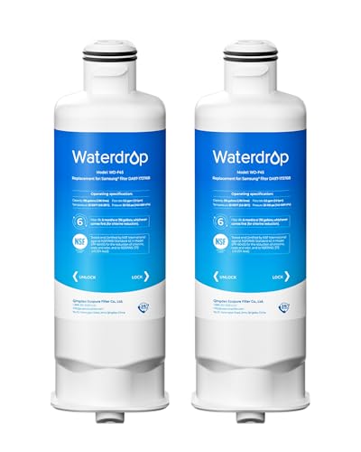 Waterdrop 2-Pack Replacement Water Filter for Samsung DA97-17376B - Basic Model