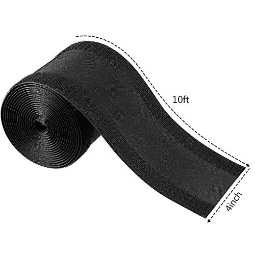 WILLBOND 19.69 Ft Carpet Cord Cover Cable Protector in Black – Easy Cable Management