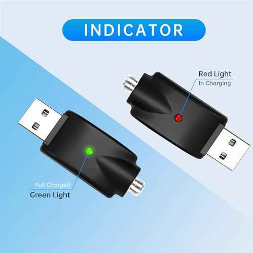 2 Pcs Replacement Tip Chargers for Wireless Soldering Iron - Charger with LED Indicator