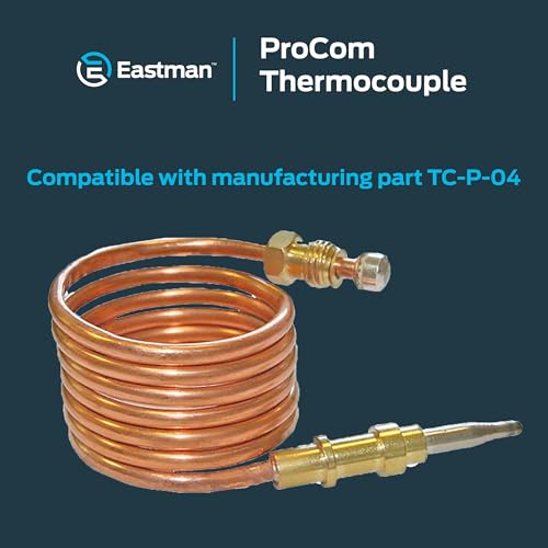 Eastman 39-Inch Thermocouple for ProCom Gas Heaters/Fireplaces, Stainless Steel 60044