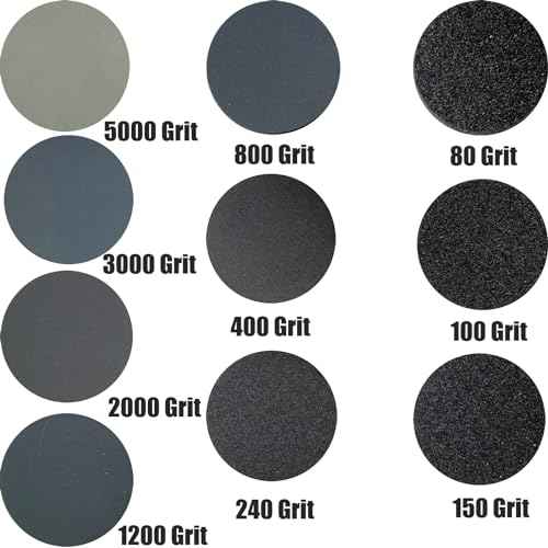 101 PCS Hand Sander Block kit - 3" Round Hand Sanding Blocks +100 PCS 3 Inch Hook and Loop discs Ideal For Wood Furniture Restoration Home Arts and Crafts