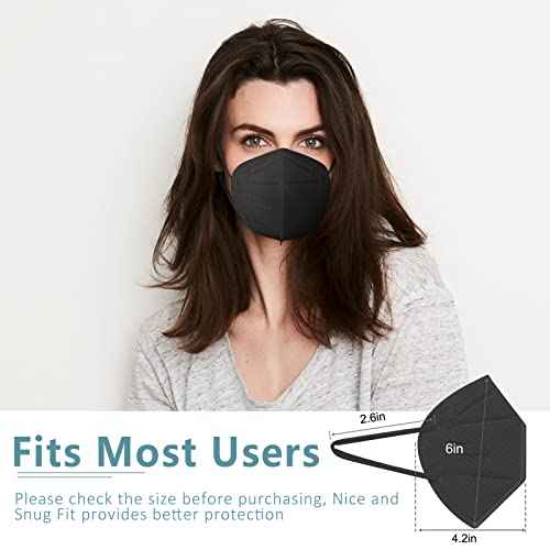 ChiSip Disposable Face Masks, 5 Layer Breathable Masks for Adult, Men, Women