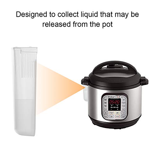 ZoneFly Condensation Collector for Instant Pot 5/6/8 Qt - 2 Pack (6QT & 8QT) Compatible