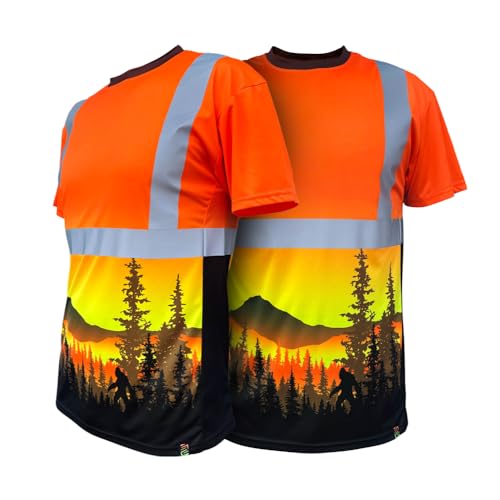 SafetyShirtz Men's SS360 ANSI Class 2 and 3 Graphic Tees and Long Sleeve Tees