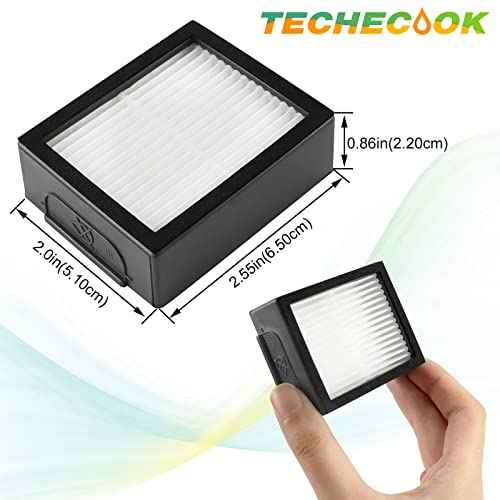 9-Pack HEPA Filter Replacement for iRobot Roomba E I J Series Combo E5 E6 E7 i3 i3+ i4 i4+ i5 i5+ i6 i6+ i7 i7+/plus i8 i8+ J5 J6 J8 Robot Vacuum Cleaner-9 x High-Efficiency Filters 4639161, 1 x Brush