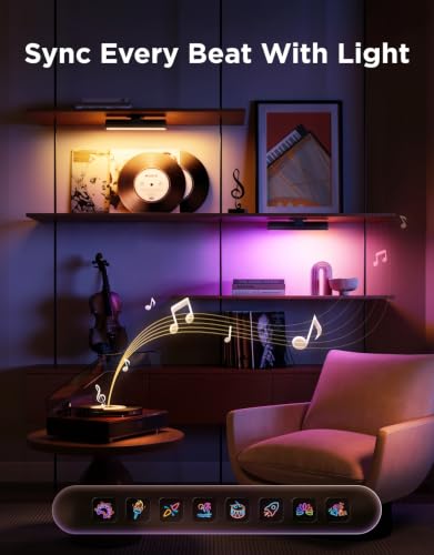 Govee Smart Light Bar RGBICWW TV Backlight for Living Room & Gaming - Black