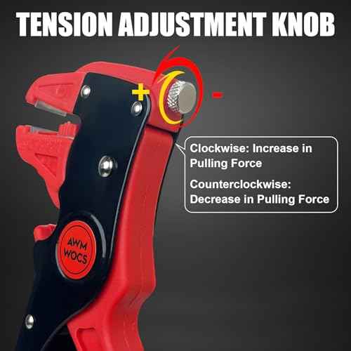 Automatic Wire Stripper and Cutter, 2 in 1 Professional Quickstrip Wire Stripper Tool, Adjustable Wire Stripping Tool for Electronic Cable and Automotive Repair