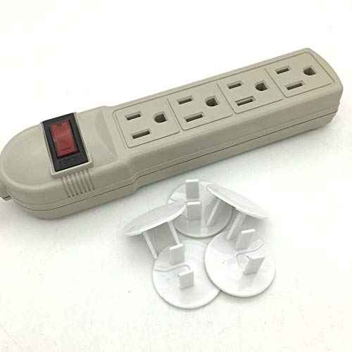 Vmaisi 62 Pieces Outlet Covers ChildProof Plug Protector - Baby Proofing Electrical Safety Outlet Plugs