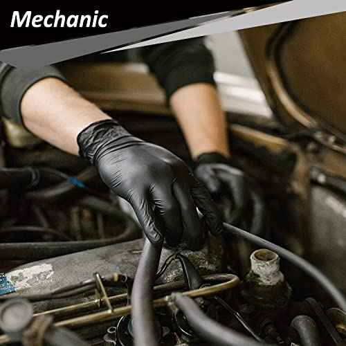 PROMEDIX P Nitrile Disposable Gloves,4mil-100 Count,Gloves Disposable Latex Free,Powder Free for Cooking,Household,Food safe