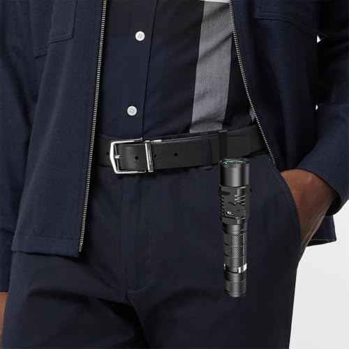 PRETYZOOM 2pcs Flashlight Belt Clip Sturdy Metal Replacement Clip for Securely Attaching Pocket Holder for Outdoor Activities and Repairs