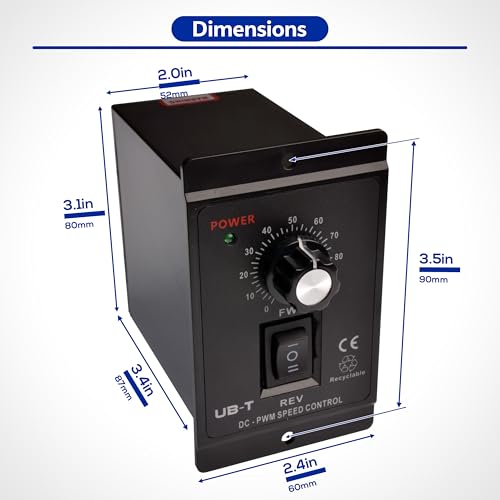 Matell DC 12-60V 20A Motor Speed Controller Forward/Reverse Model