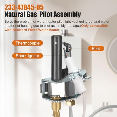 Water Heater Pilot Assembly for Bradford White | Easy Install, High Quality