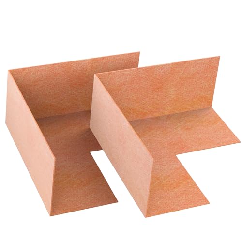 2 Pack Inside Waterproof Membrane, Waterproofing Membrane Seamlessly Fits the Corner, for Bathroom Shower Steam Room Toilet Kitchen