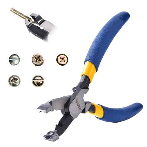 Multi-Function Screw Extractor Pliers, Non-Slip Screw Removal Tool, Extracts Stripped, Broken, Rusted Screws, Screw Pliers for Tightening, Loosening and Gripping Nuts and Bolts£¬Wire pliers