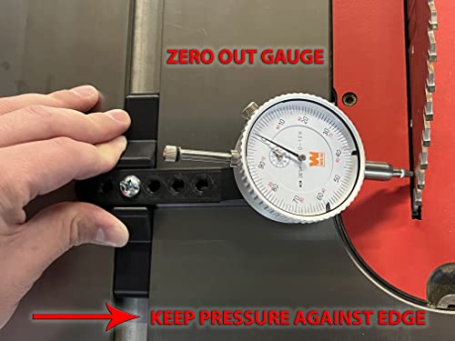 Table Saw Alignment Gauge - Align Blade & Fence Precisely