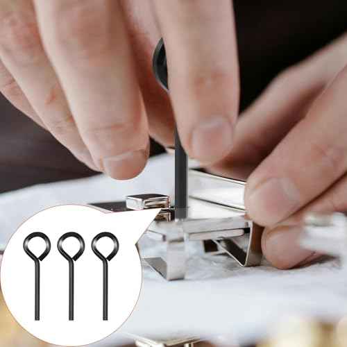 20 Pack 5/32 inch Standard Hex Dogging Key, Allen Wrench Sets with Full Loop, Black Metal Allen Key Sets Wrench for Push Bar Panic Exit Device Key