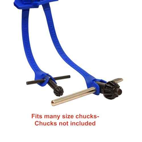 Chuck Key Holder | Made in The USA | Compatible with Dewalt, Black and Decker | for Chuck Keys & Drill Cords | ZRKEY Grease Cleaning Tool Holder