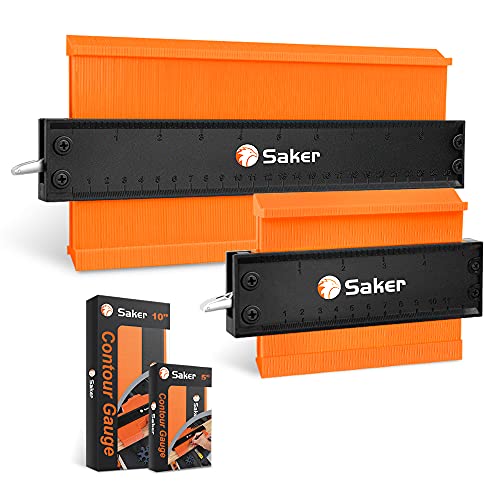 Saker Contour Gauge 5in/10in with Locking How To Copy Irregular Shapes