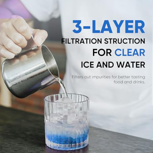 PUREPLUS RWF1200A Water Filter Replacement for LG LT700P - Pack of 3