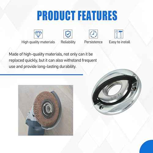 05-59-0015 5/8-11 Fits for Milwaukee Angle Grinders FIXTEC Nut£¬for 2783-20 2785-20 2-Pack