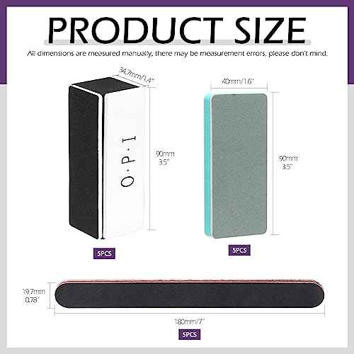 Swpeet 15Pcs 3 Styles Polishing Sticks Set, Rectangle Plastic Silver Polishing Stick, Double-Sided Sanding Sticks, Sanding Pads Polishing Sanding Tools Grits Sanding Sticks for Jewelry