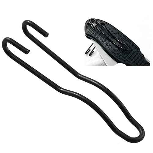 LQ Industrial 2PCS Carry Wire Pocket Clip 53mm Black Stainless Steel Pocket Knife Clip For Spyderco