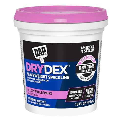 DAP DryDex Dry Time Indicator Spackling, Pink/White, 16 Oz (7079812348)