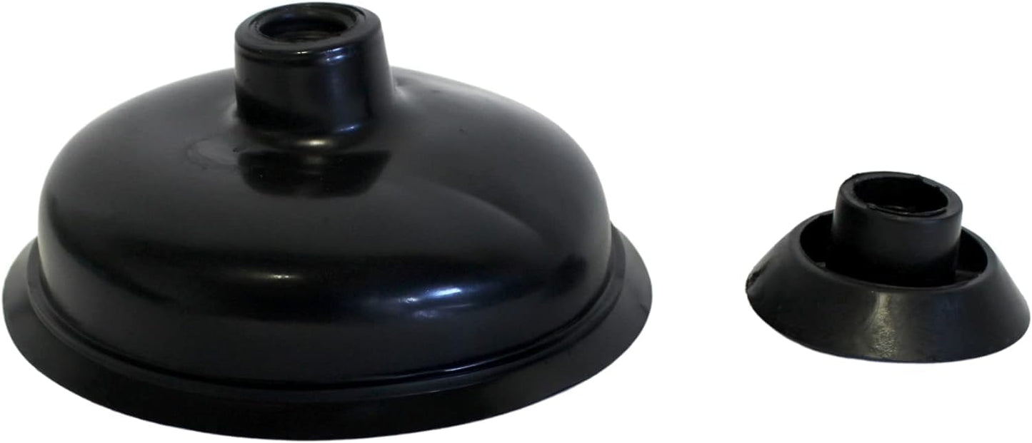 High Pressure Powerful Pump Multi-Drain Plunger Bathroom Kitchen Toilet Shower Sinks (Black)