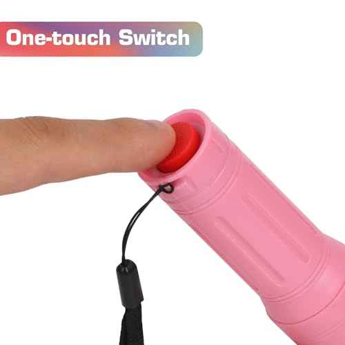 9-LED Mini Flashlight 6-Pack, Small Multicolor Flashlights with Lanyard, 18 AAA Batteries Included, for Hurricane Supplies, Christmas Gifts Stocking Stuffers