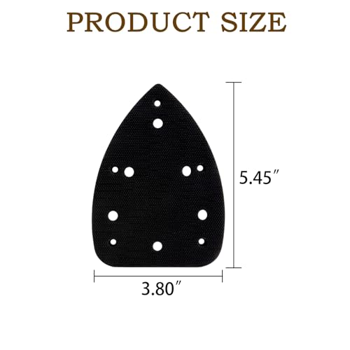 1PCS Mouse Pad Replace for Ryobi 039065005001 Backing Platen Compatible with Ryobi Ridgid Homelite CFS1503G CFS1502 CFS1503 CFS1503K Corner Cat Sander