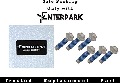 Enterpark DC60-40137A Washer Spider Bolt Pack of 6 – Fully Epoxy-Coated Replacement for Samsung AP4203183