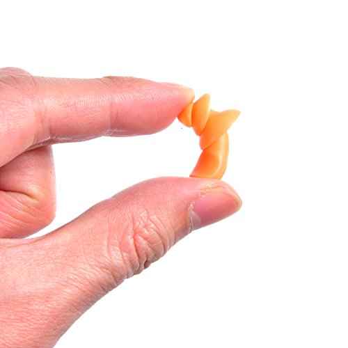 20 Pairs Corded Ear Plugs Reusable Silicone Earplugs with String Banded Ear Plug for Sleeping Noise Cancelling Noise Reduction Hearing Protection(Blue-Orange)